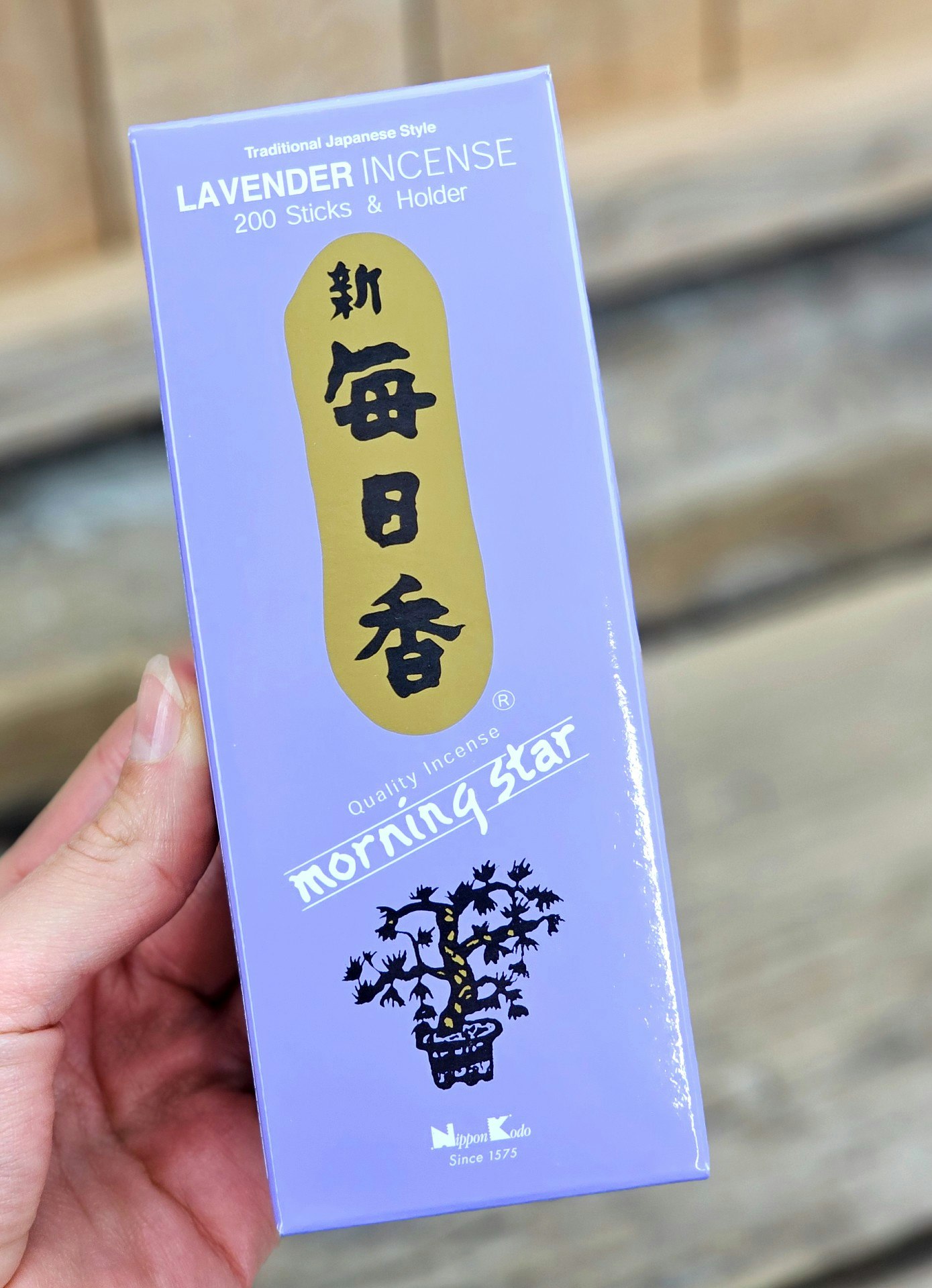 Morning Star - Lavender, rökelsepinnar storpack