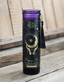 PureWorks - Purifying Moon - Palo Santo & Lavender, doftljus för manifestation 80h