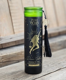PureWorks - Divine Goddess - Jasmine & Oud, doftljus för manifestation 80h