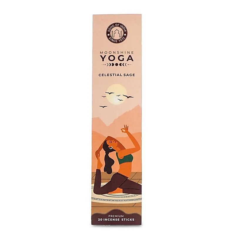 Song Of India - Moonshine Yoga Celestial Sage, rökelsepinnar