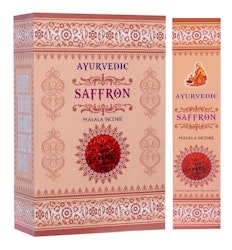 Ayurvedic - Saffron (Saffran), rökelsepinnar