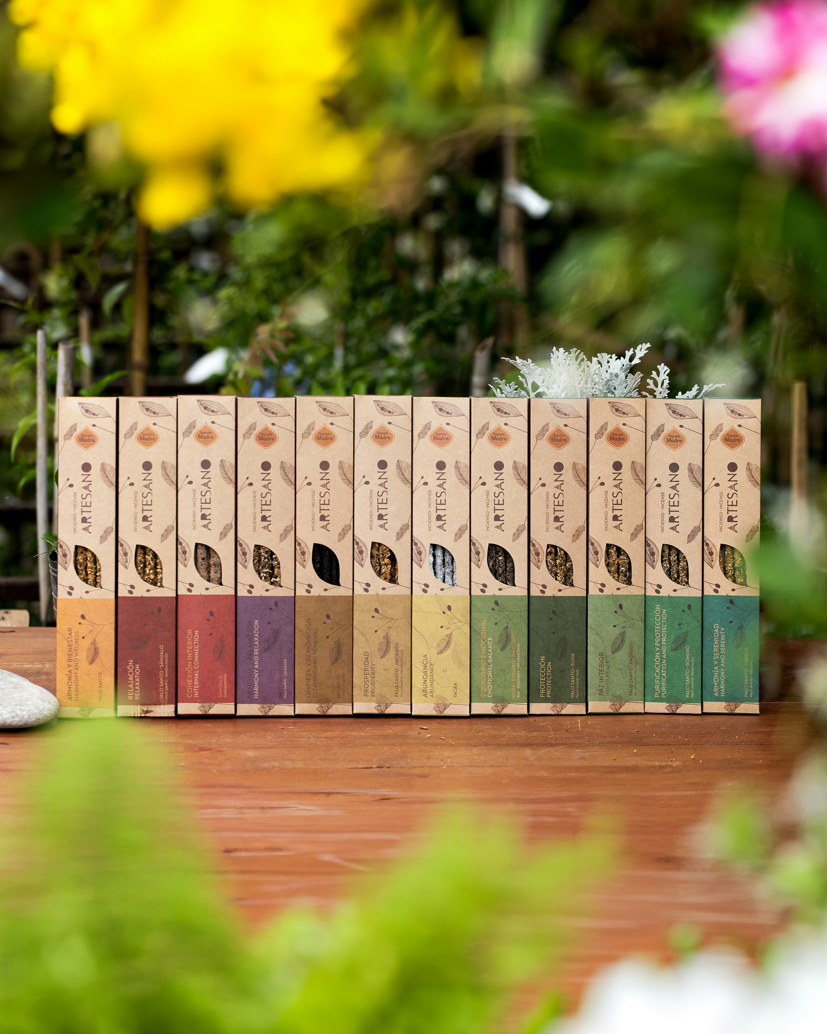 Sagrada Madre Artesano x 5 line - Sandalwood, rökelsepinnar