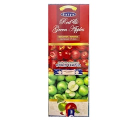 Satya Hexa Series - Red & Green Apples, rökelsepinnar