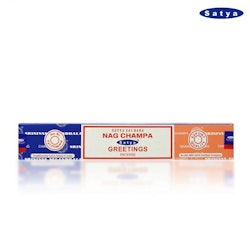 Satya Sai Baba Combo Serie - Nag Champa & Greetings, rökelsepinnar