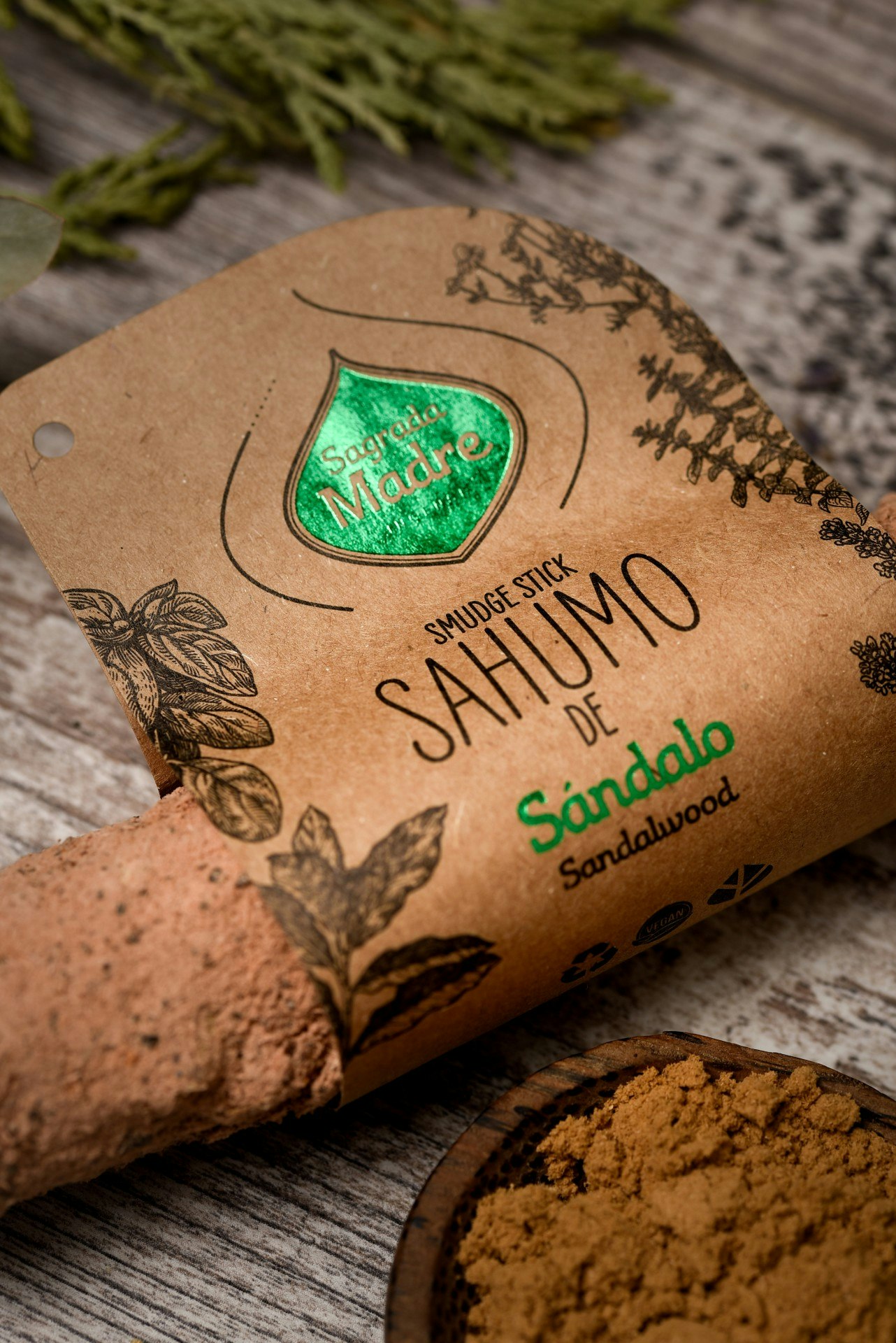 Sagrada Madre Sahumos - XL Smudge Sandalwood