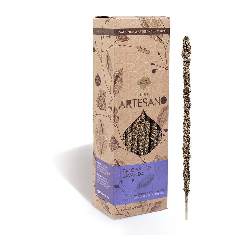 Sagrada Madre Artesano x 1 line - Palo Santo med Lavendel, rökelsepinne styckvis