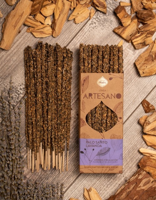 Sagrada Madre Artesano x 1 line - Palo Santo med Lavendel, rökelsepinne styckvis