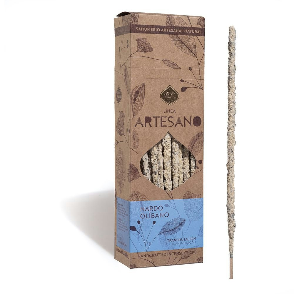 Sagrada Madre Artesano x 1 line - Nardusört & Frankincense, rökelsepinne styckvis