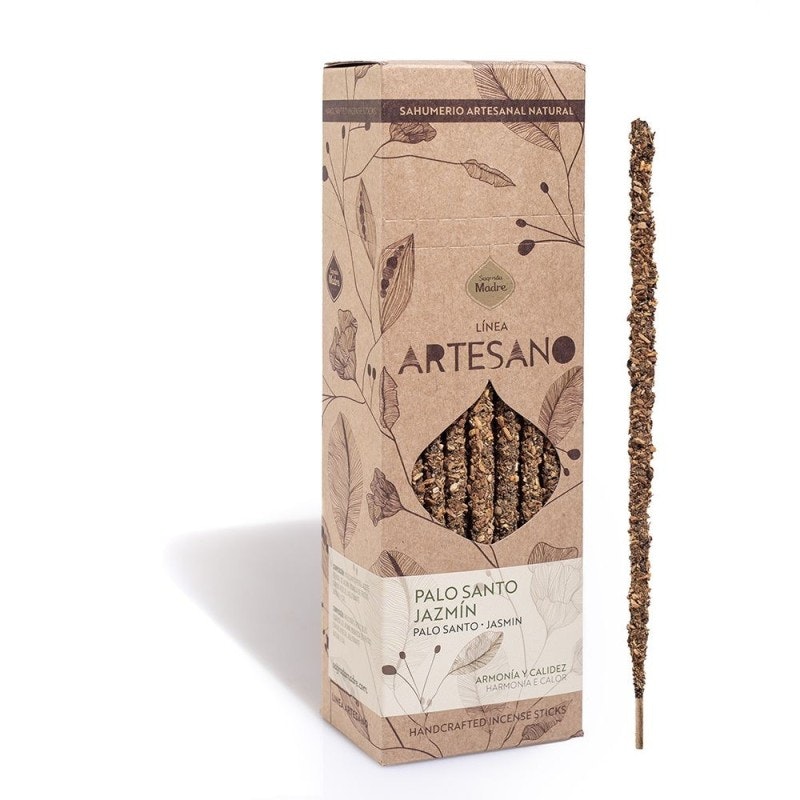 Sagrada Madre Artesano x 1 line - Palo Santo med Jasmin, rökelsepinne styckvis