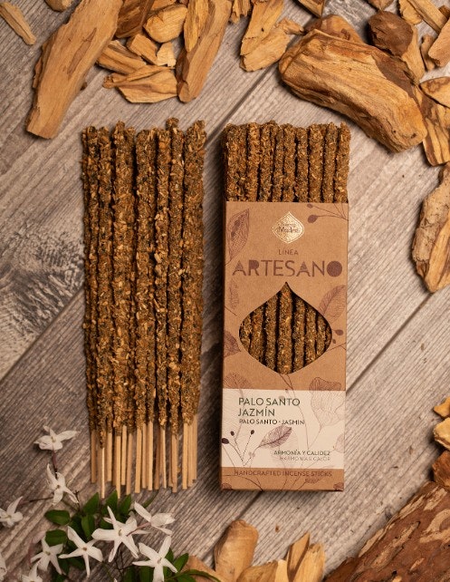 Sagrada Madre Artesano x 1 line - Palo Santo med Jasmin, rökelsepinne styckvis