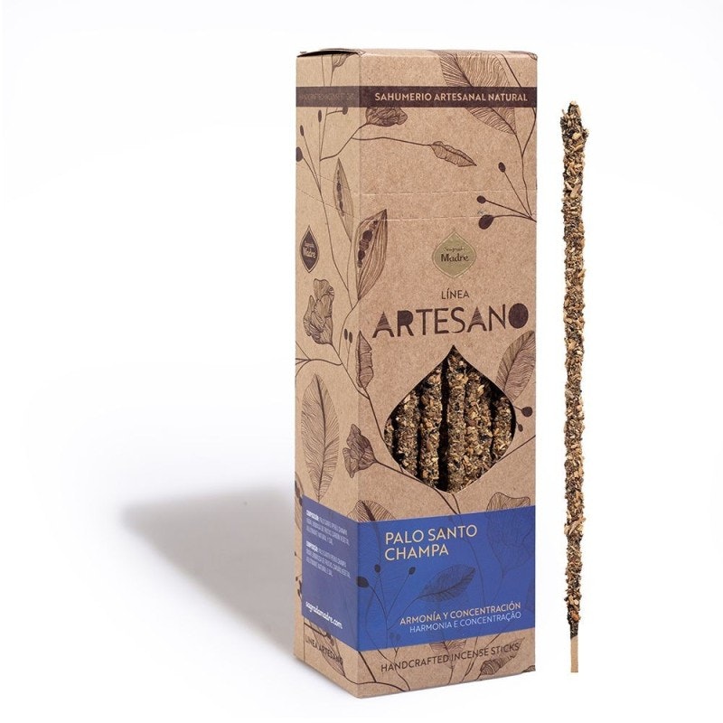 Sagrada Madre Artesano x 1 line - Palo Santo med Champa, rökelsepinne styckvis