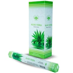 Green Tree - Aloe Vera, hexa rökelsepinnar