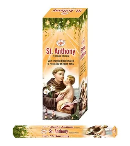 Green Tree - St. Anthony, hexa rökelsepinnar