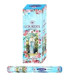 Green Tree - Lourdes, hexa rökelsepinnar