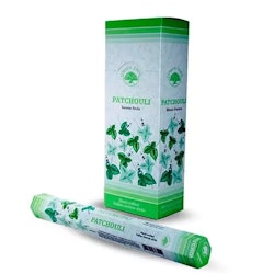 Green Tree - Patchouli, hexa rökelsepinnar