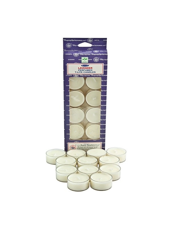 Satya - Lavender, doftljus 12-pack 3h