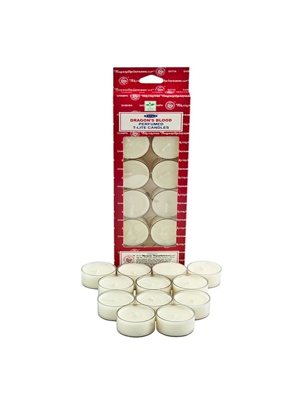 Satya - Dragon's Blood, doftljus 12-pack 3h