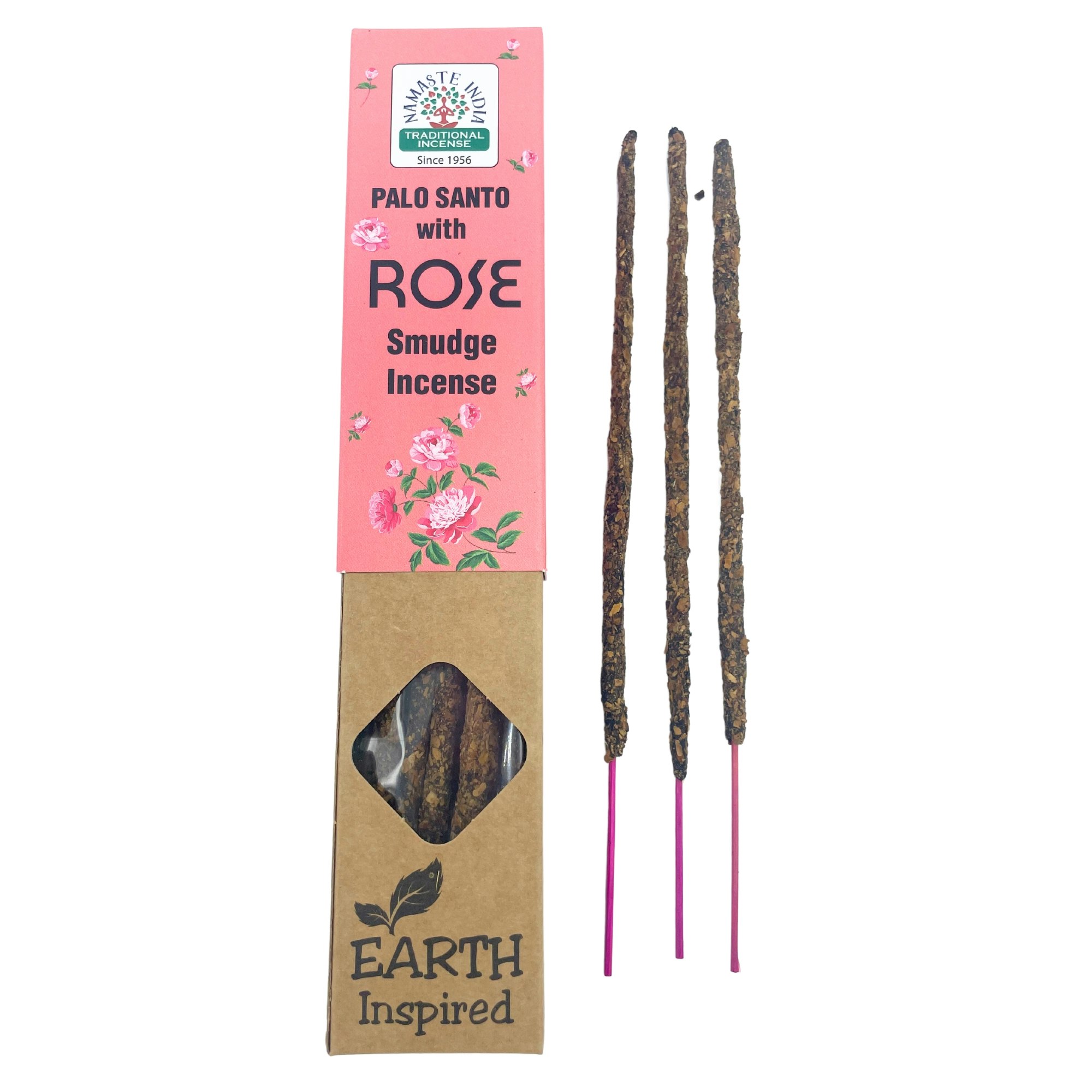 Namaste India - Palo Santo & Rose, rökelsepinnar