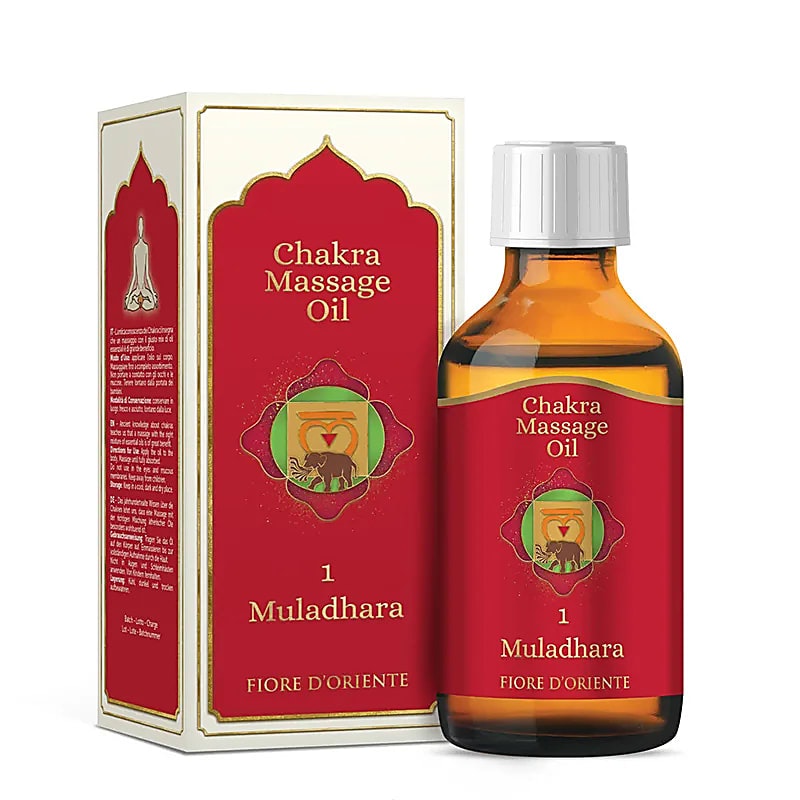 Fiore D'Oriente - Muladhara Root Chakra, Massageolja