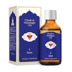 Fiore D'Oriente - Ajna Third Eye Chakra 6°, Massageolja