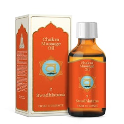 Fiore D'Oriente - Swadhishthana Sacral Chakra 2°, Massageolja