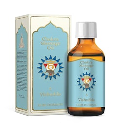 Fiore D'Oriente - Vishuddha Throat Chakra 5°, Massageolja