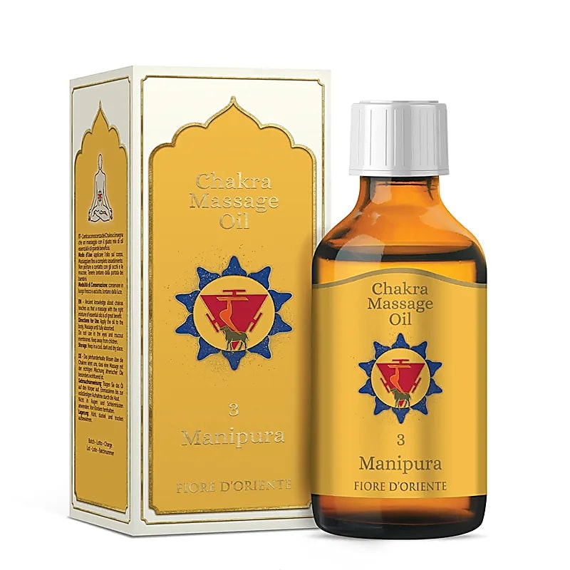 Fiore D'Oriente - Manipura Solar Plexus Chakra, Massageolja