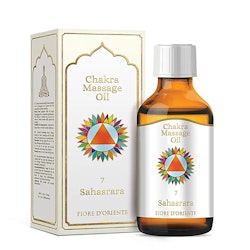 Fiore D'Oriente - Sahasrara Crown Chakra 7°, Massageolja