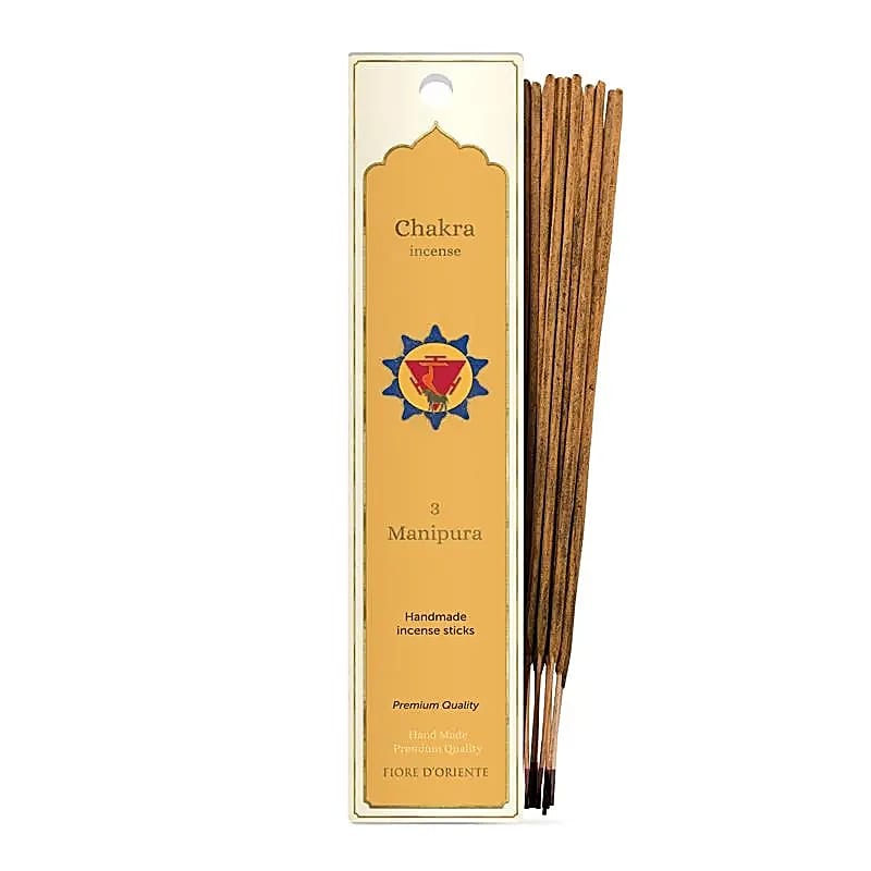 Fiore D'Oriente - Manipura Solar Plexus Chakra 3°, rökelsepinnar
