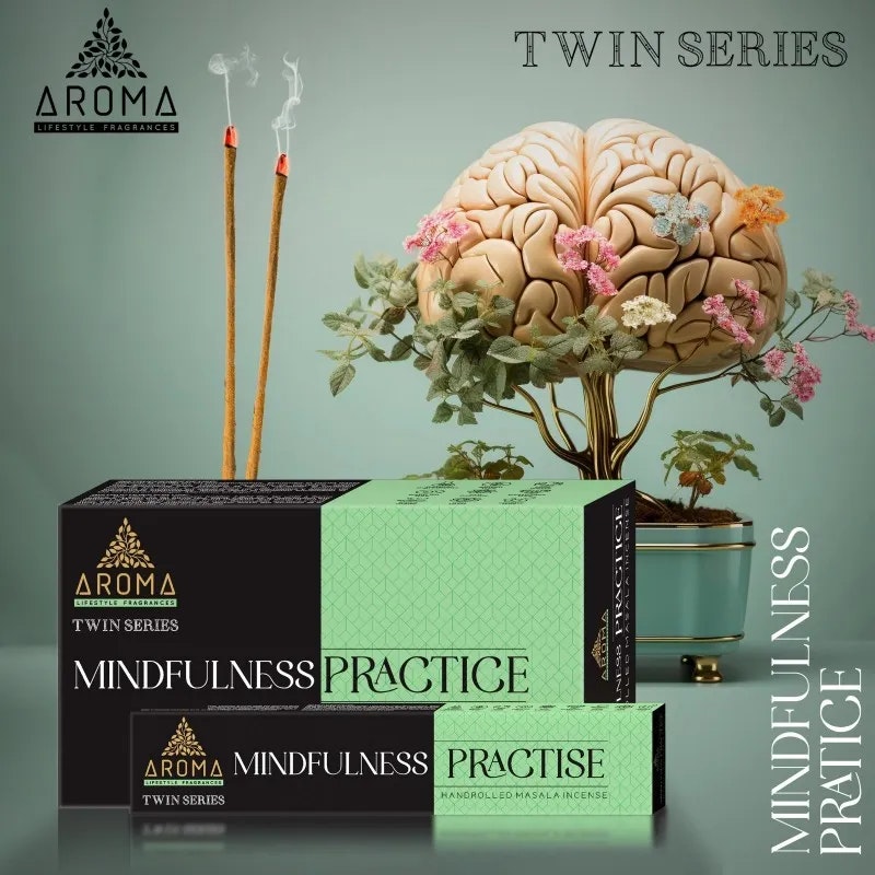 Aroma - Twin Series Mindfulness Practice, rökelsepinnar