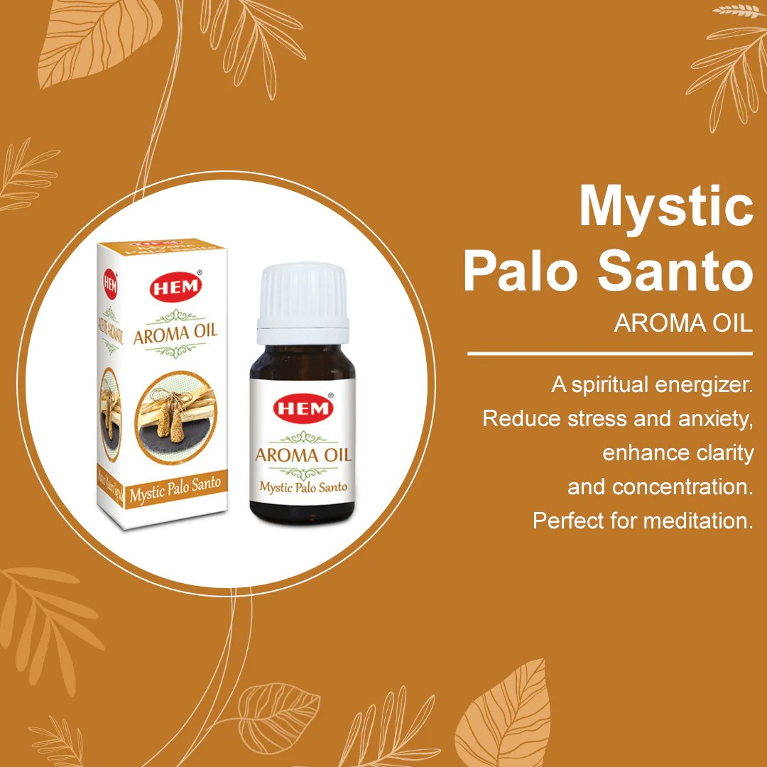 HEM - Mystic Palo Santo, Aromaolja Aromaterapi