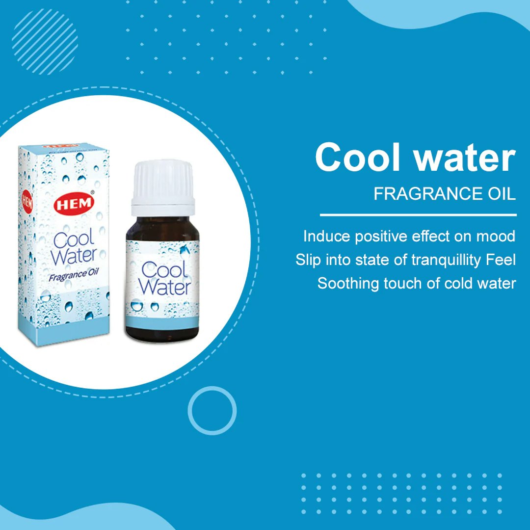 HEM - Cool Water, Aromaolja Aromaterapi
