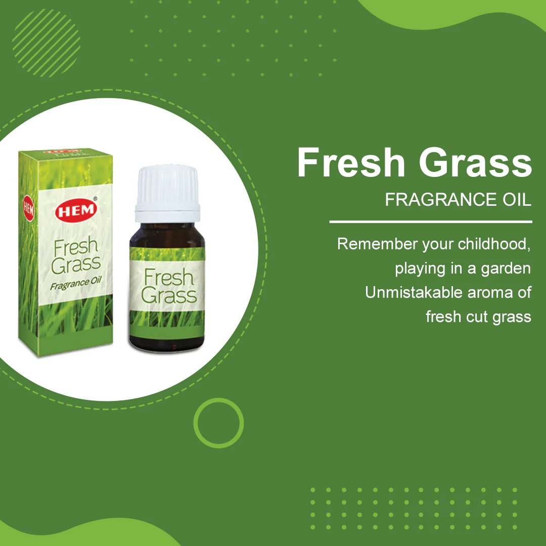 HEM - Fresh Grass, Aromaolja Aromaterapi