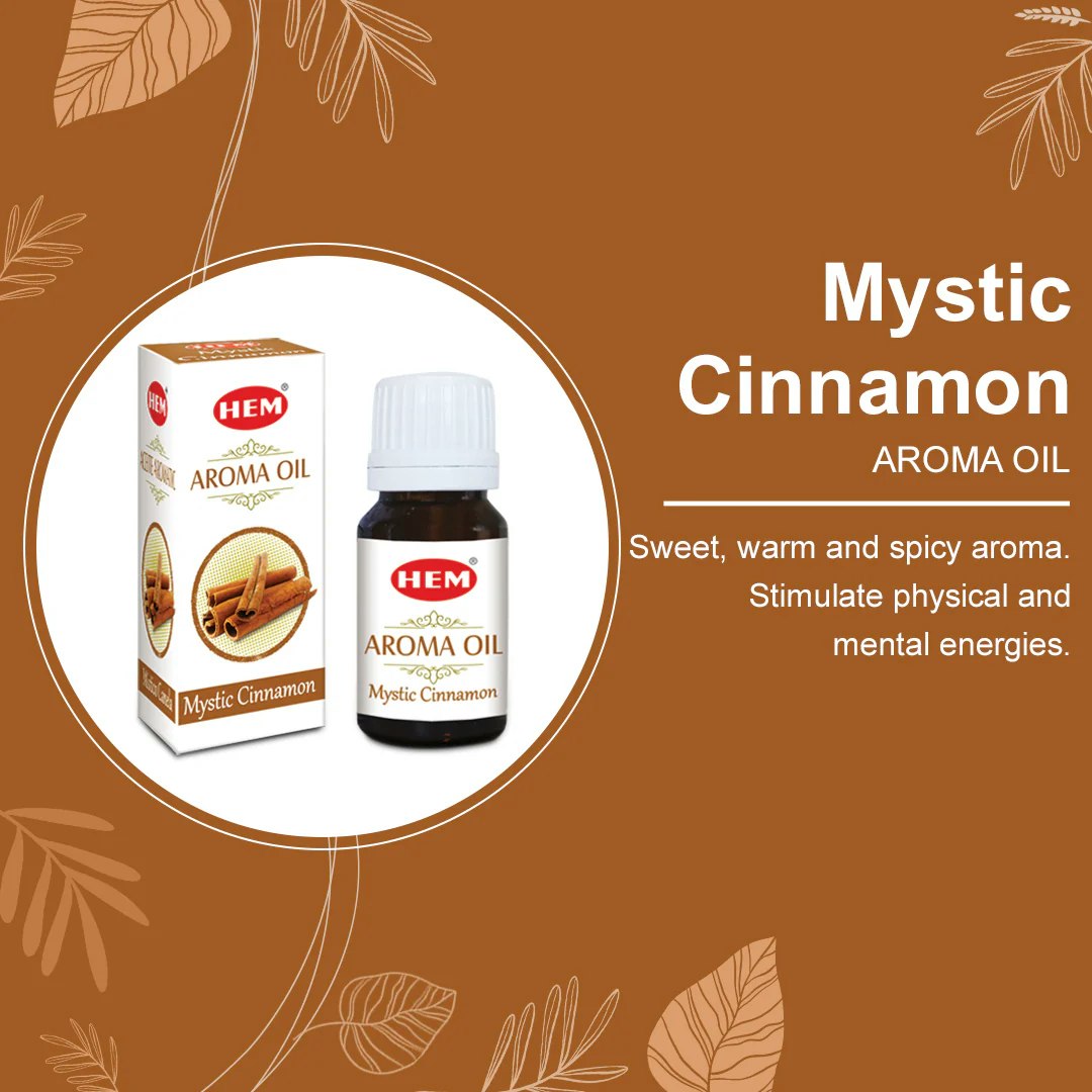 HEM - Mystic Cinnamon, Aromaolja Aromaterapi