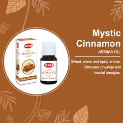 HEM - Mystic Cinnamon, Aromaolja Aromaterapi