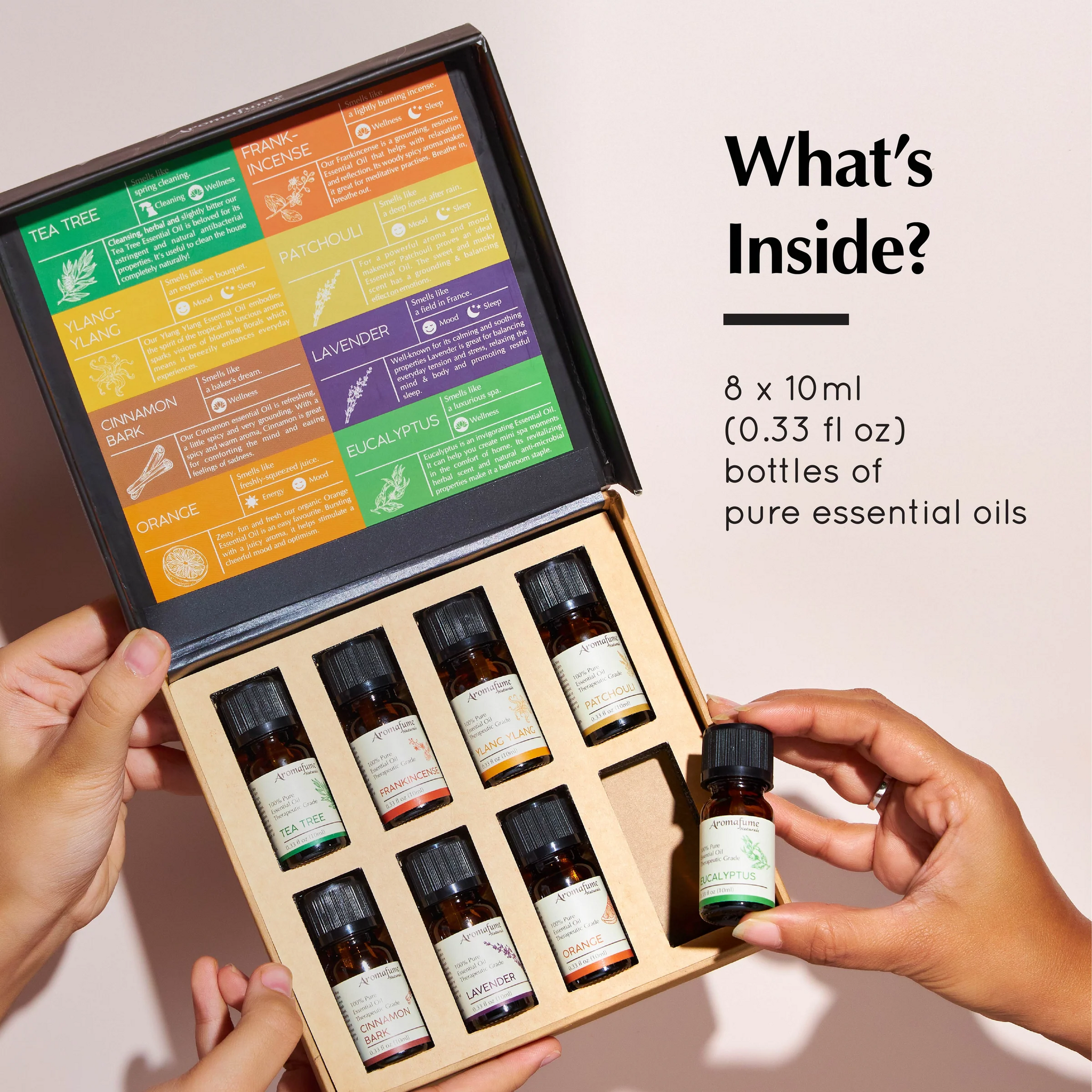 Aromafume - Feel Good essential oil blend set, Eterisk olja Aromaterapi