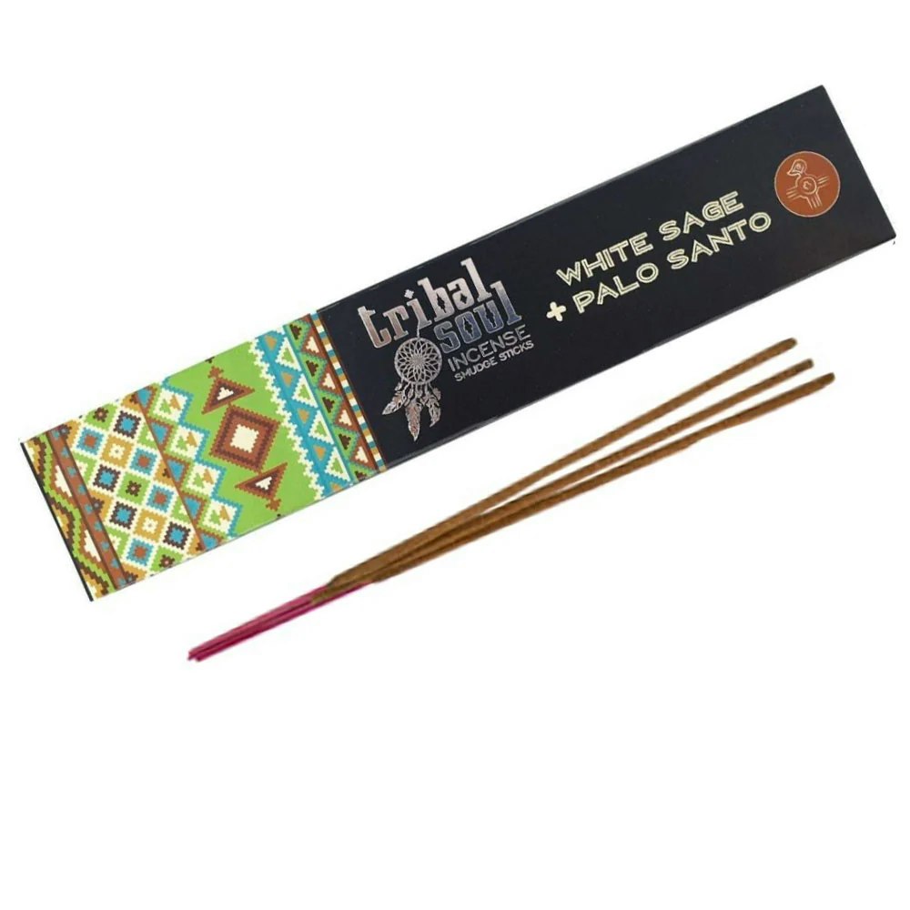 Tribal Soul - White Sage & Palo Santo, rökelsepinnar