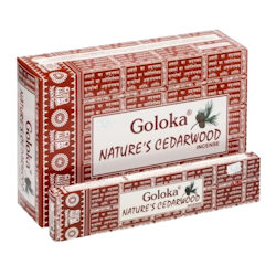 GOLOKA - Nature's Cedarwood, rökelsepinnar