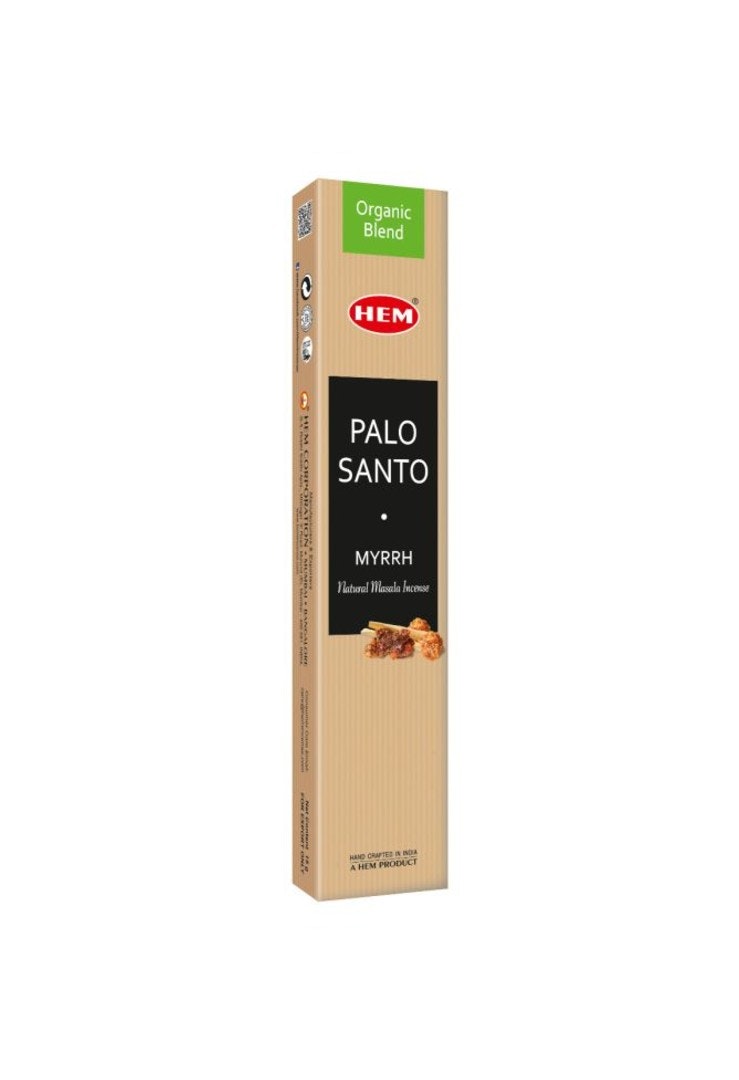 HEM - Organic Blend Palo Santo ● Myrrh, rökelsepinnar
