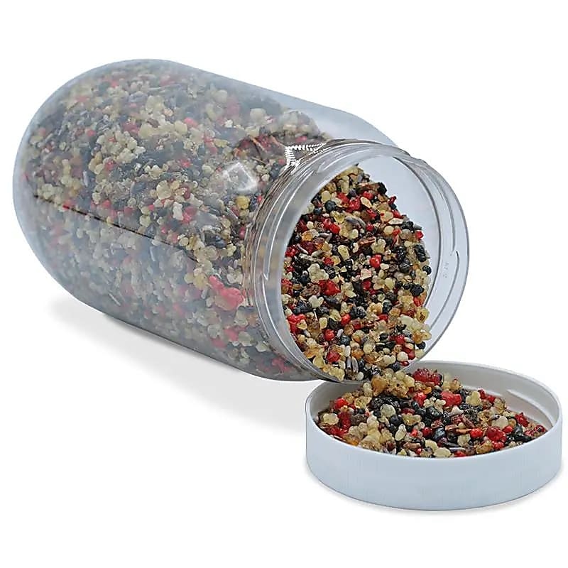 Concentration smudge resin, bulk pack/storpack