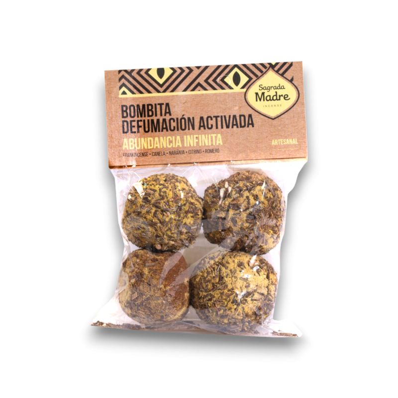 Sagrada Madre - Bombitas, Infinite Abundance, rökelsebollar 4-pack (påse)