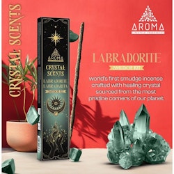 Aroma - Crystal Scents Labradorit, rökelsepinnar