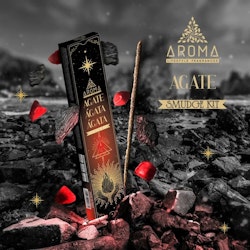 Aroma - Crystal Scents Agat, rökelsepinnar