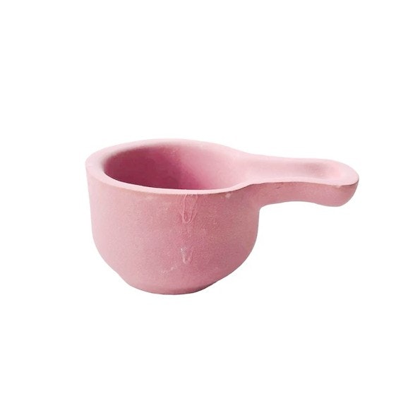 Rökelsehållare, keramisk rosa