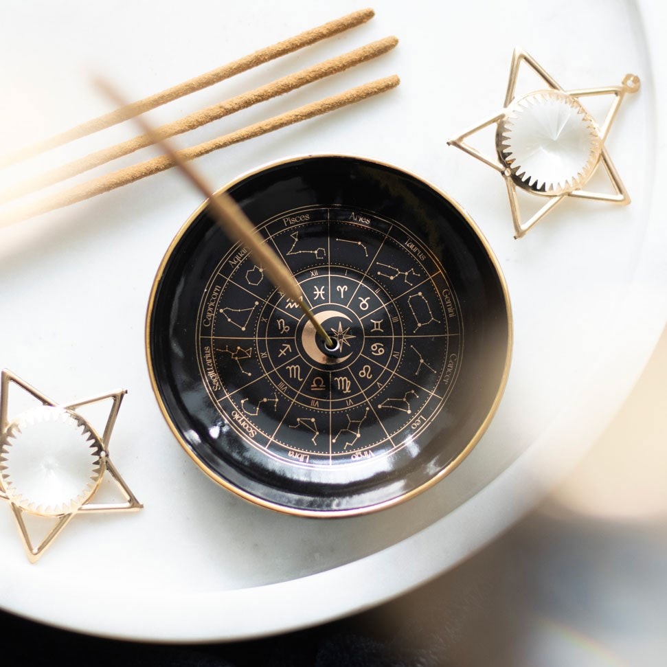 Rökelsehållare i keramik Astrology