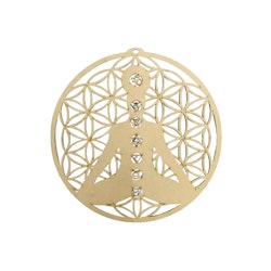 Kristallgrid, Chakra 20 cm