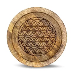 Bricka för kristallgrid (kristallnät), Flower Of Life
