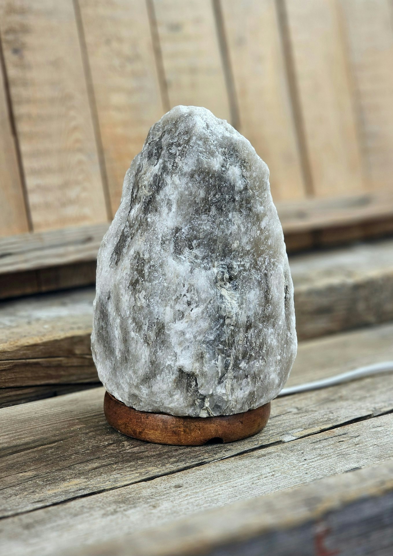 Himalaya Saltkristall, lampa svart -50% **B-kvalité** skada/annat