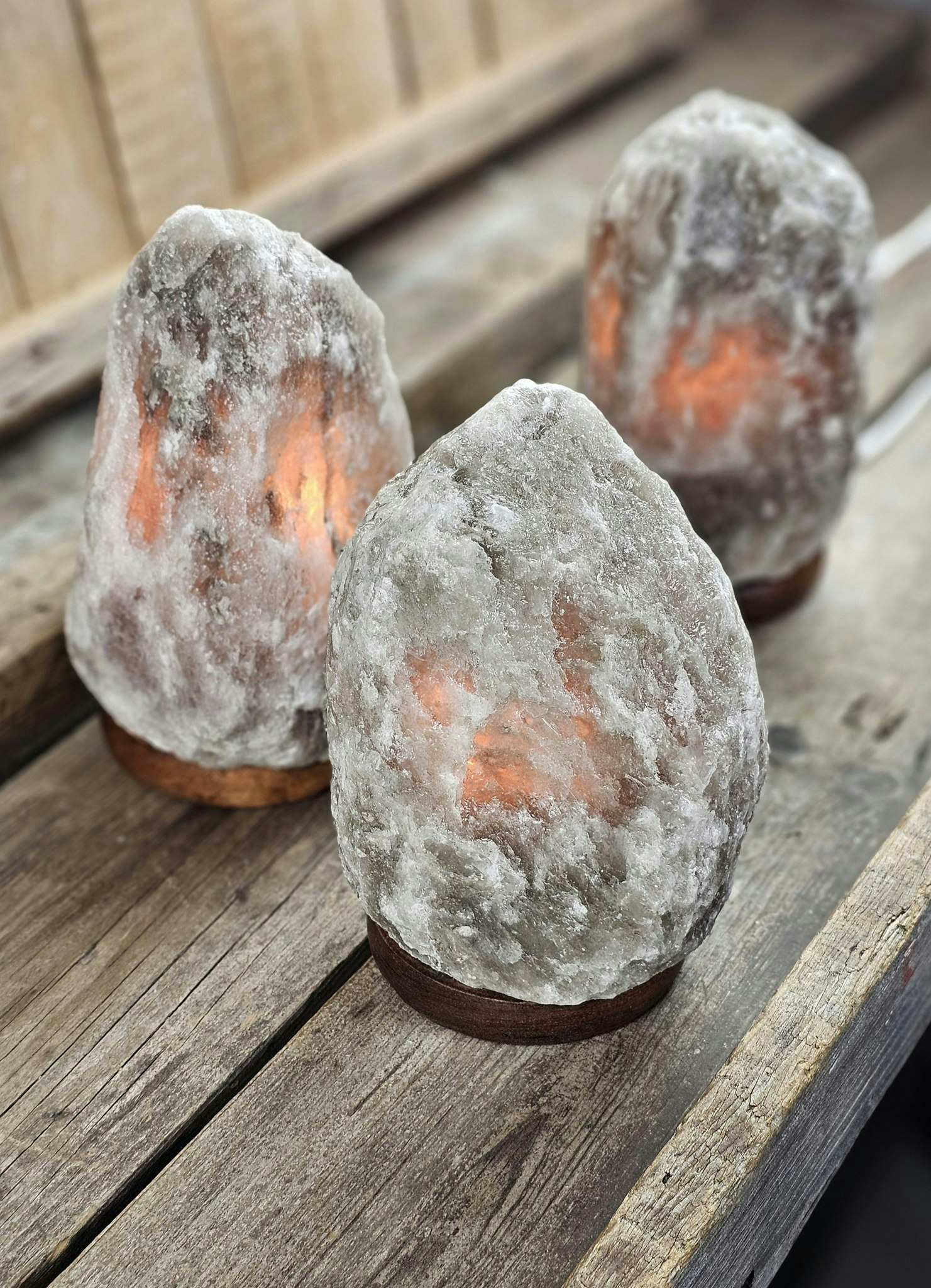 Himalaya Saltkristall, lampa svart -50% **B-kvalité** skada/annat