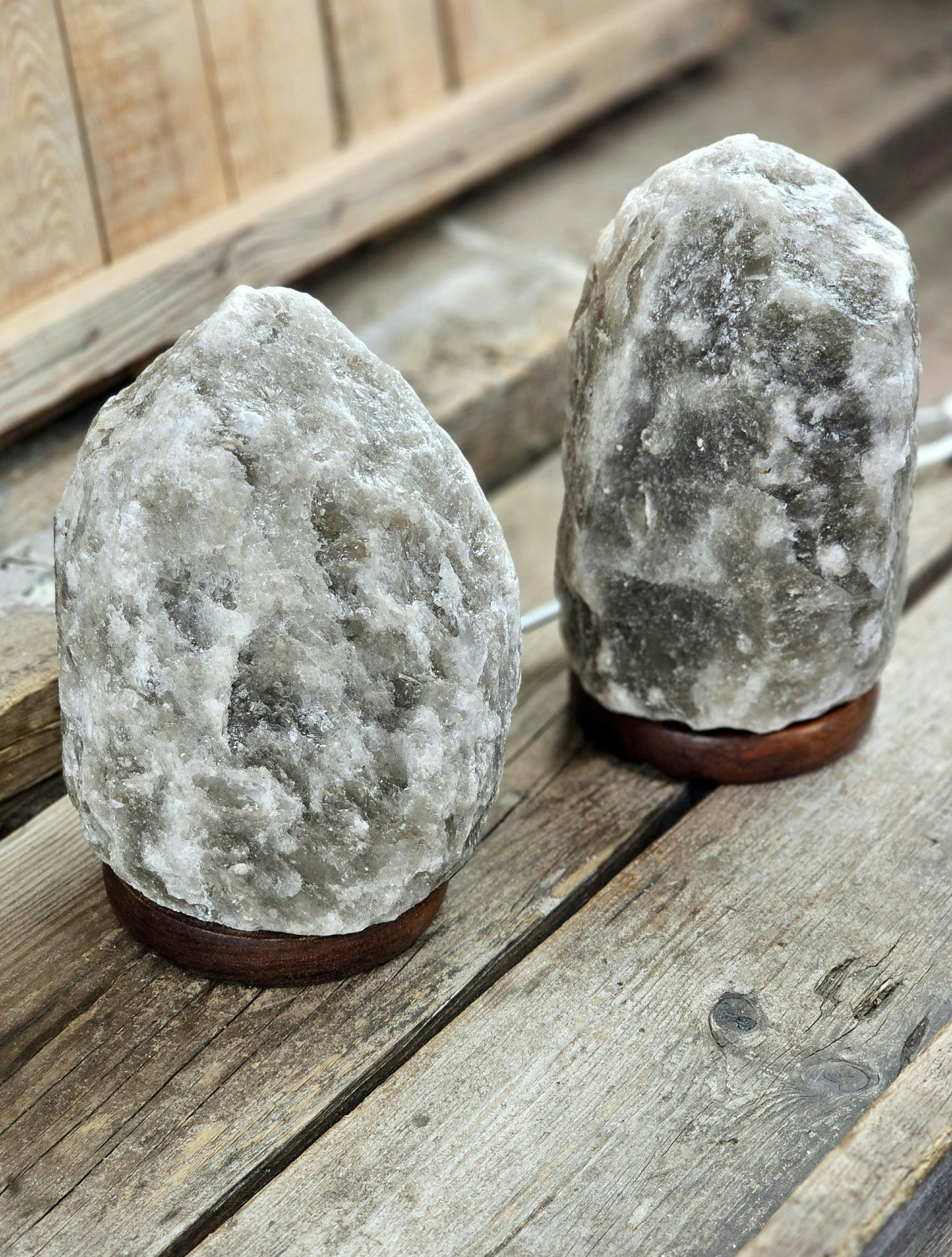 Himalaya Saltkristall, lampa svart -50% **B-kvalité** skada/annat